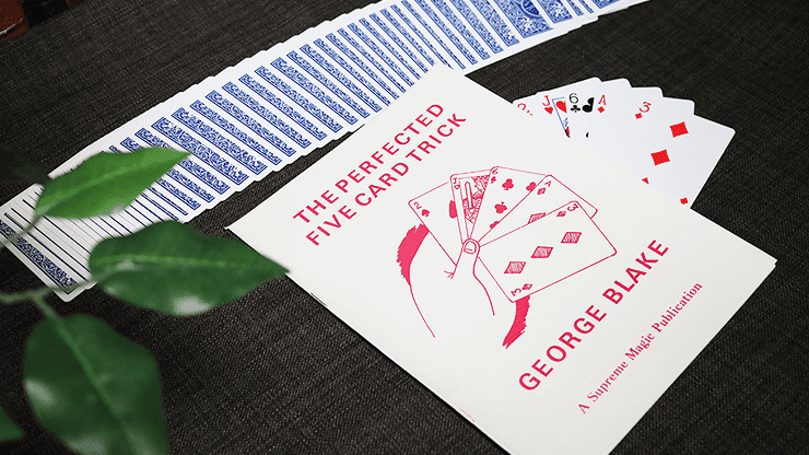 (image for) The Perfected Five Card Trick by George Blake - Book - Click Image to Close