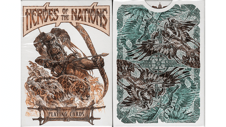 (image for) Heroes of the Nations (Light Version) Playing Cards - Click Image to Close
