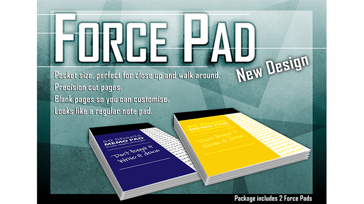 (image for) Force Pad 2 (Small/Yellow) Set of Two by Warped Magic - Trick - Click Image to Close