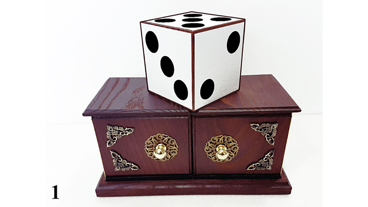 (image for) Tora Antique Dice Box by Tora Magic - Click Image to Close