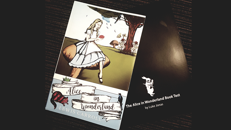 (image for) The Alice In Wonderland Book Test (Limited 250) by Luke Jonas with Olnas Magic - Trick