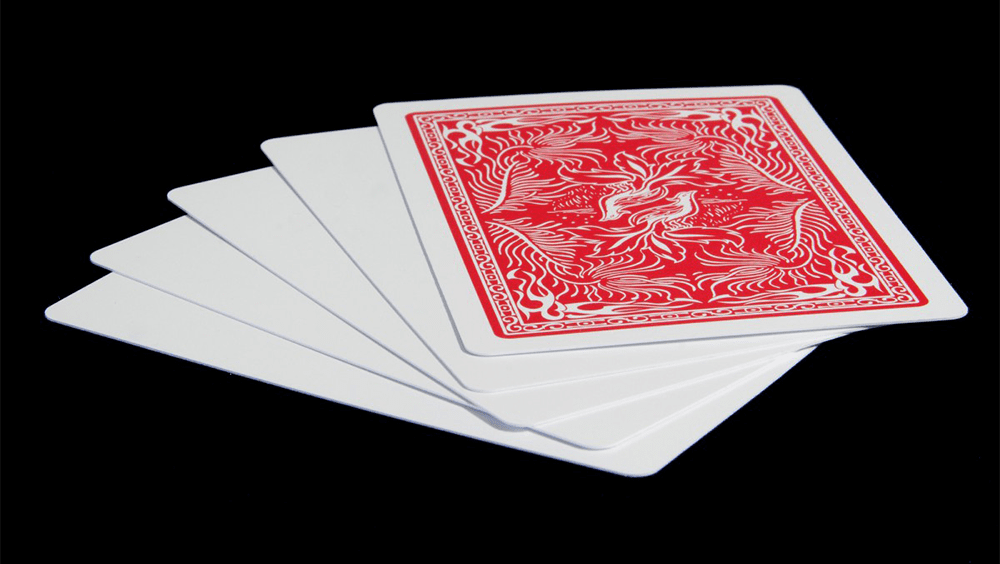 (image for) Insight Blank Face Cards (Set of 5) by Hugo Shelley - Trick