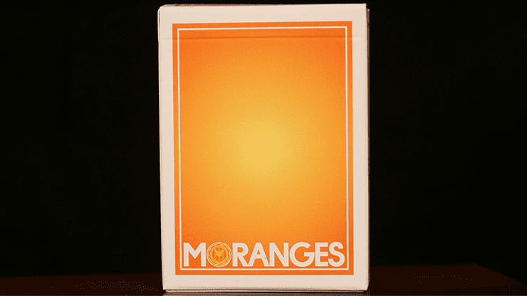 (image for) Moranges Playing Cards-First Edition (Aqua Finish) by Magic Encarta - Click Image to Close
