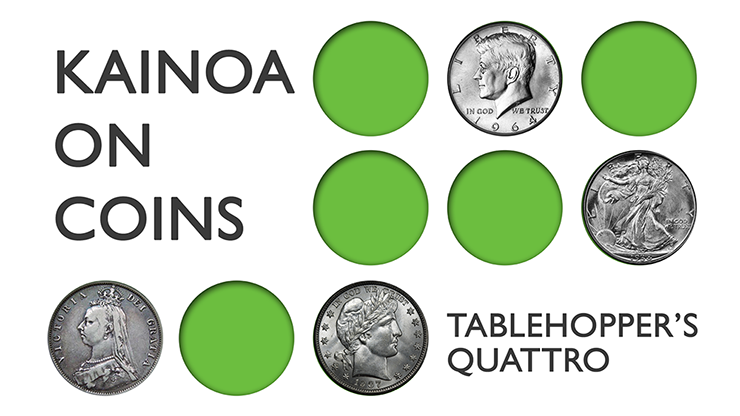 (image for) Kainoa on Coins: Tablehopper's Quattro - DVD - Click Image to Close