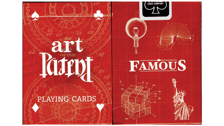 (image for) Limited Edition Art of the Patent (Famous) Playing Cards - Click Image to Close