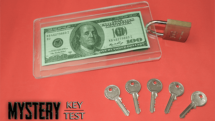(image for) Mystery Key Test by Sorcier Magic - Trick - Click Image to Close