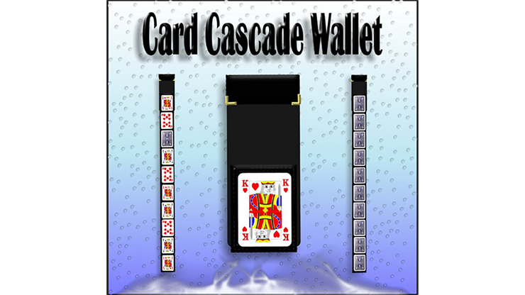(image for) Card Cascade Wallet by Heinz Minten - Trick - Click Image to Close
