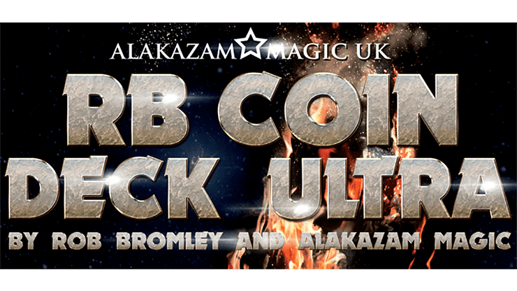 (image for) RB Coin Deck Ultra Red (DVD and Gimmicks) by Rob Bromley - Trick