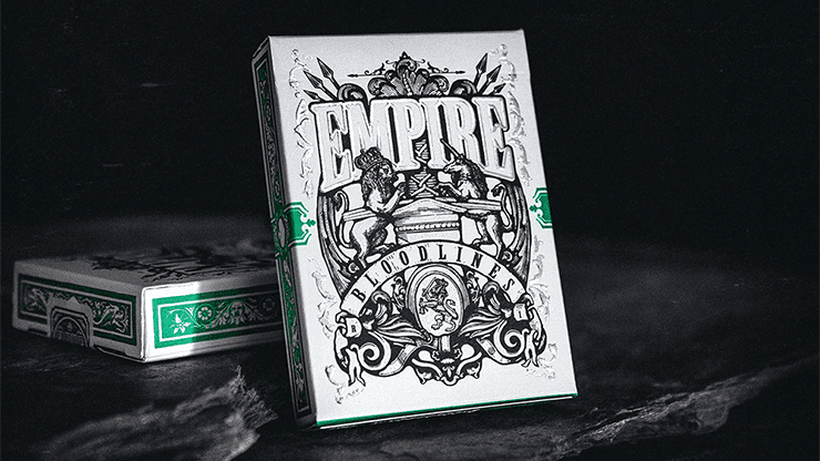 (image for) Empire Bloodlines (Emerald Green) Playing Cards - Click Image to Close