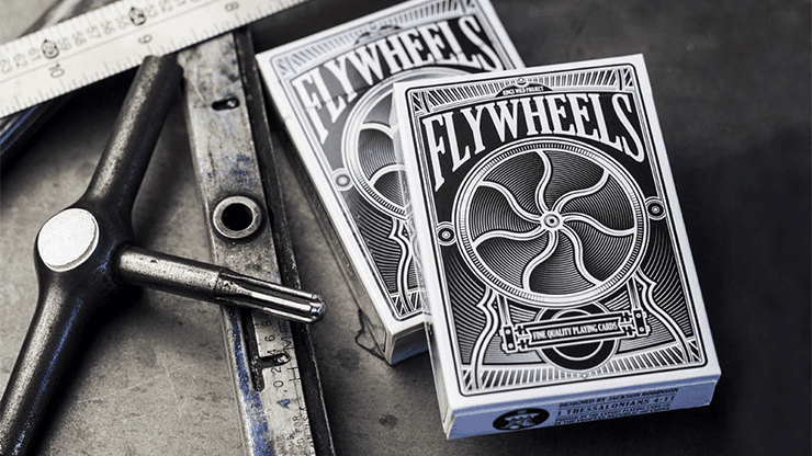 (image for) Flywheels Playing Cards by Jackson Robinson and Expert Playing Card Co. - Click Image to Close
