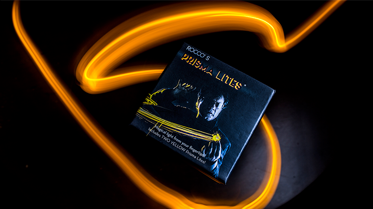 (image for) Rocco's SUPER BRIGHT Prisma Lites Pair (Yellow) - Trick - Click Image to Close
