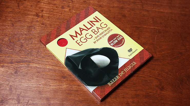 (image for) Malini Egg Bag Pro Red (Bag and Online Instructions) - Trick - Click Image to Close