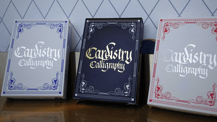 (image for) Cardistry x Calligraphy Golden Foil Limited Edition Playing Cards - Click Image to Close