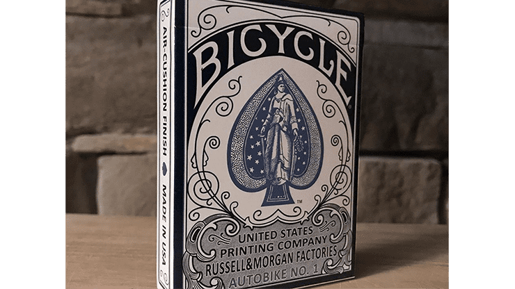 (image for) Bicycle AutoBike No. 1 (Blue) Playing Cards - Click Image to Close