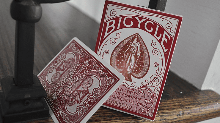 (image for) Bicycle AutoBike No. 1 (Red) Playing Cards - Click Image to Close
