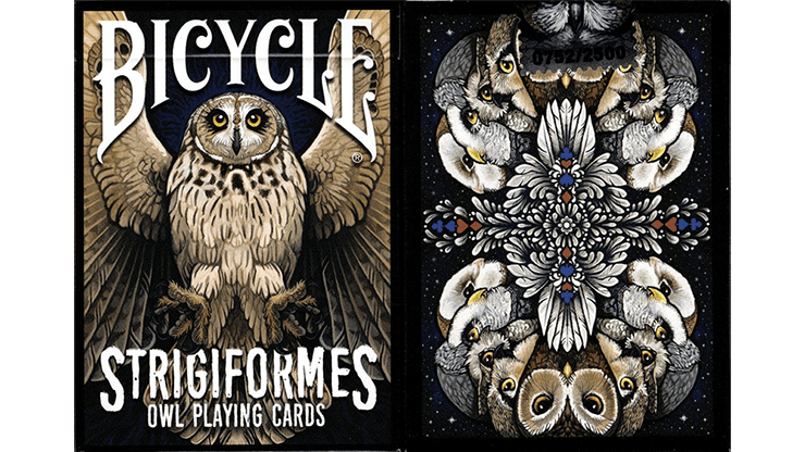 (image for) Bicycle Strigiformes Owl Playing Cards - Click Image to Close