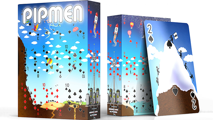 (image for) Pipmen Version 2: World Full Art Playing Cards by Elephant Playing Cards - Click Image to Close