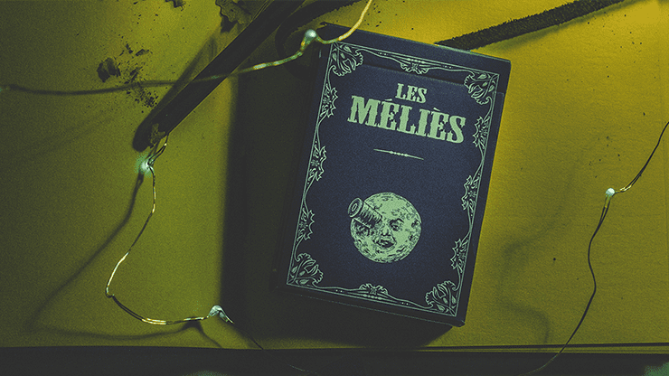 (image for) Les Melies Conquest Blue Playing Cards by Pure Imagination Projects - Click Image to Close