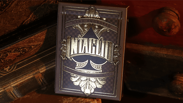 (image for) Intaglio Black Playing Cards by Jackson Robinson - Click Image to Close