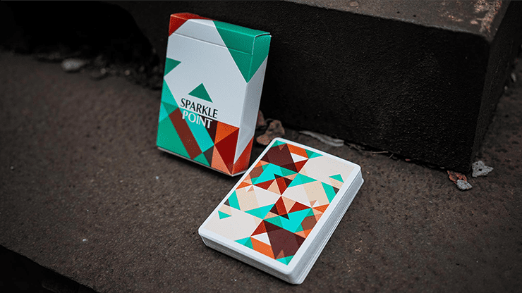(image for) Sparkle Point (Green) Playing Cards - Click Image to Close