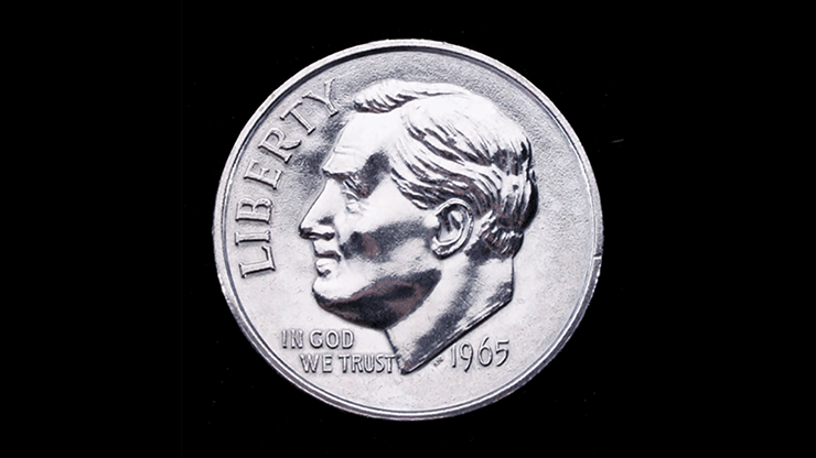 (image for) JUMBO 3 inch Dime - Trick - Click Image to Close