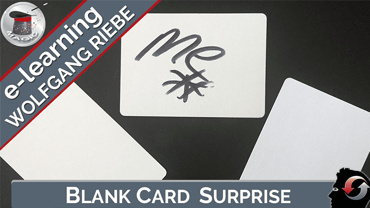 (image for) Blank Card Surprise by Wolfgang Riebe video DOWNLOAD - Click Image to Close