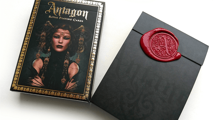 (image for) Limited Edition Antagon Royal (Red Seal) Playing Cards - Click Image to Close
