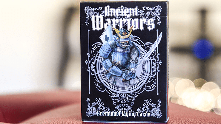 (image for) Ancient Warriors (Black) Playing Cards - Click Image to Close