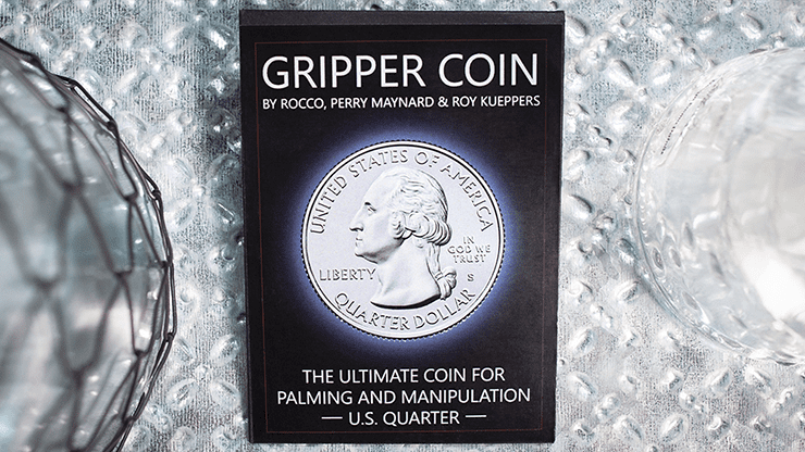 (image for) Gripper Coin (Single/U.S. 25) by Rocco Silano - Trick - Click Image to Close
