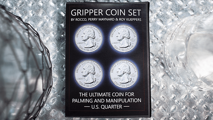 (image for) Gripper Coin (Set/U.S. 25) by Rocco Silano - Trick - Click Image to Close