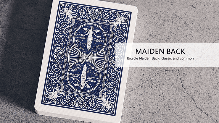 (image for) Bicycle Maiden Marked Playing Cards (Blue) - Click Image to Close