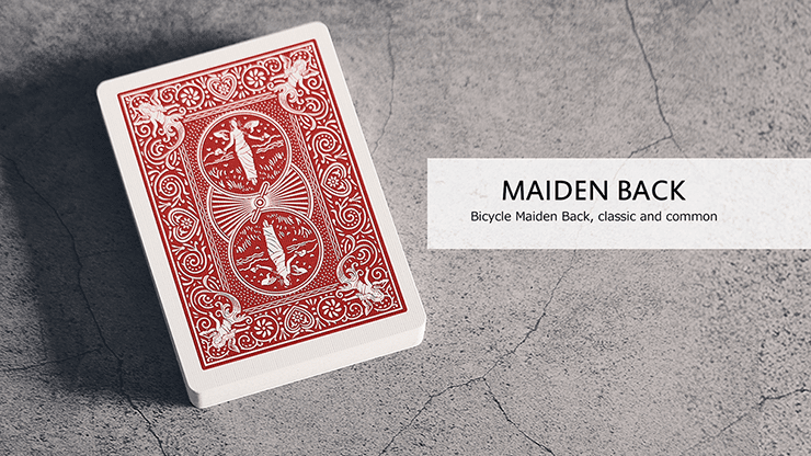 (image for) Bicycle Maiden Marked Playing Cards (Red) - Click Image to Close