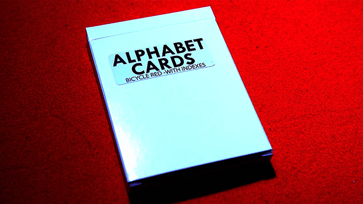 (image for) Alphabet Playing Cards Bicycle With Indexes by PrintByMagic - Trick - Click Image to Close