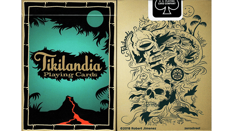 (image for) Tikilandia Playing Cards Printed by USPCC - Click Image to Close