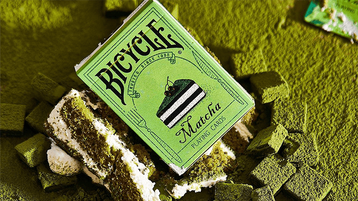 (image for) Bicycle Matcha Playing Cards - Click Image to Close