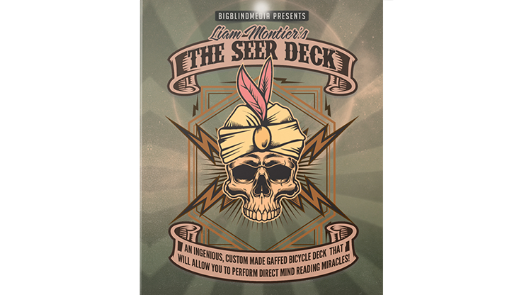 (image for) Liam Montier's THE SEER DECK Gimmick and Online Instructions (Blue) - Trick