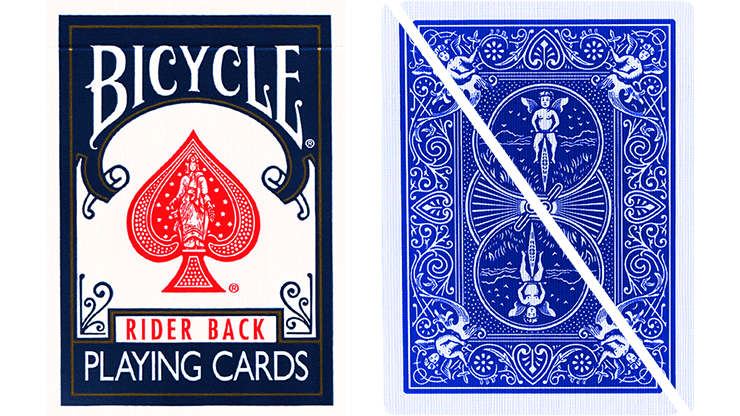 (image for) Split Pop Eyed Popper Deck Bicycle (Blue) - Click Image to Close