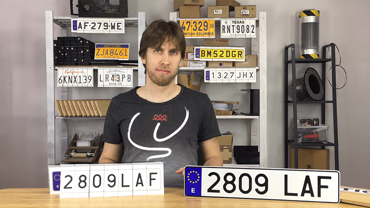 (image for) LICENSE PLATE PREDICTION - SPAIN (Gimmicks and Online Instructions) by Martin Andersen - Trick - Click Image to Close