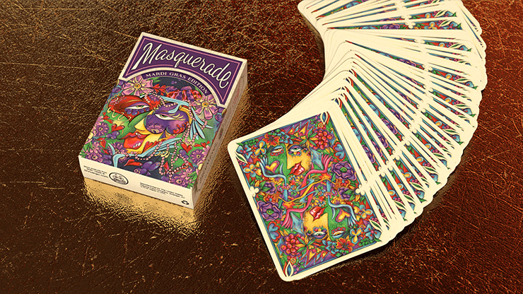 (image for) Masquerade: Mardi Gras Edition Playing Cards by Denyse Klette - Click Image to Close
