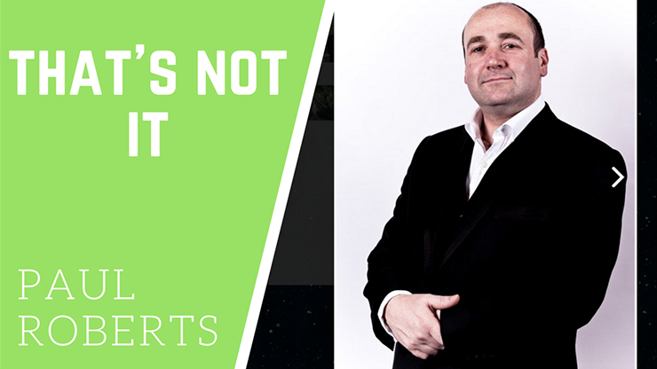 (image for) That's Not It by Paul Roberts video DOWNLOAD