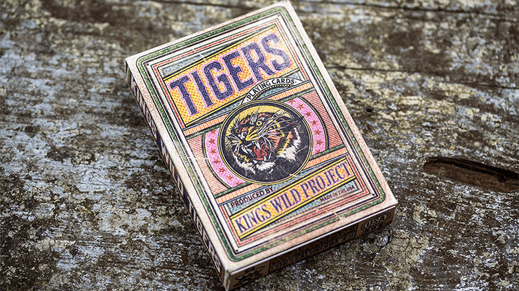 (image for) Kings Wild Tigers Playing Cards by Jackson Robinson - Click Image to Close