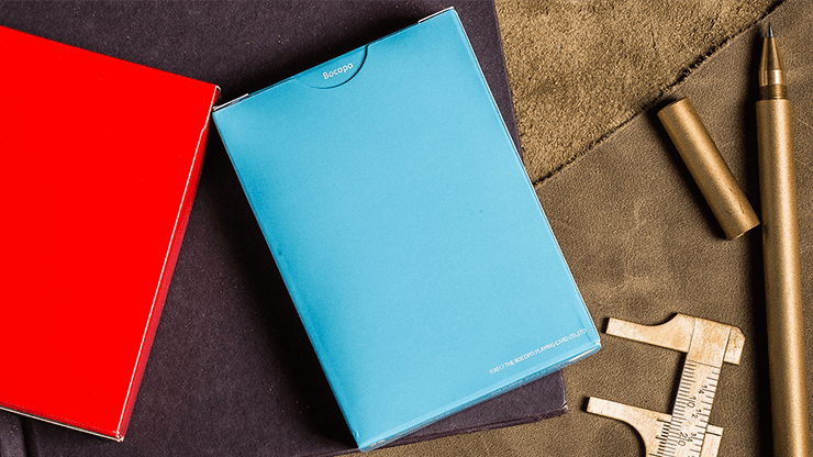 (image for) Steel Playing Cards (Blue) by Bocopo - Click Image to Close