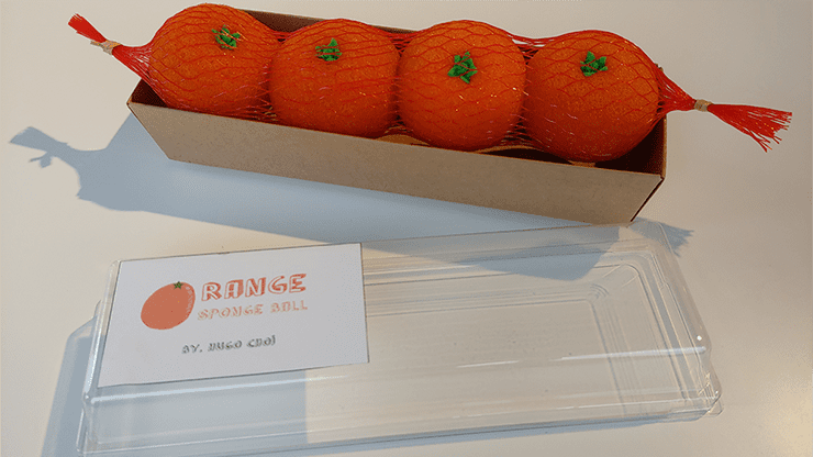 (image for) Fruit Sponge Ball (Orange) by Hugo Choi - Trick - Click Image to Close