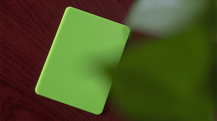 (image for) Pure Cardistry (Green) Training Playing Cards (7 Packets) - Click Image to Close