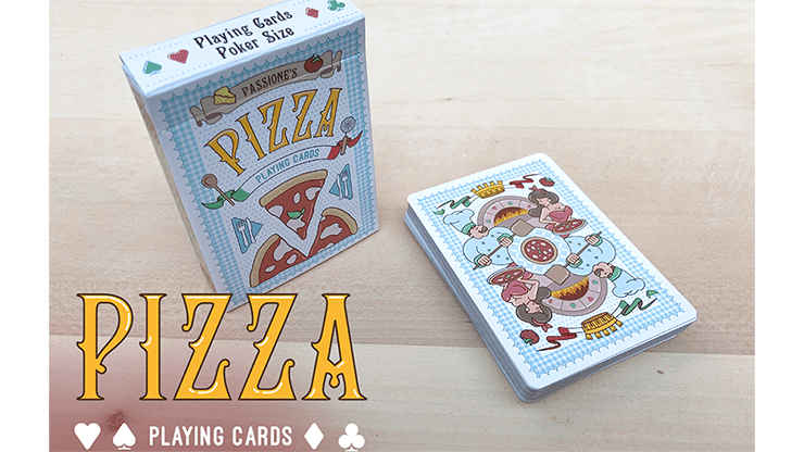 (image for) Passione's Pizza Playing Cards by LPCC - Click Image to Close
