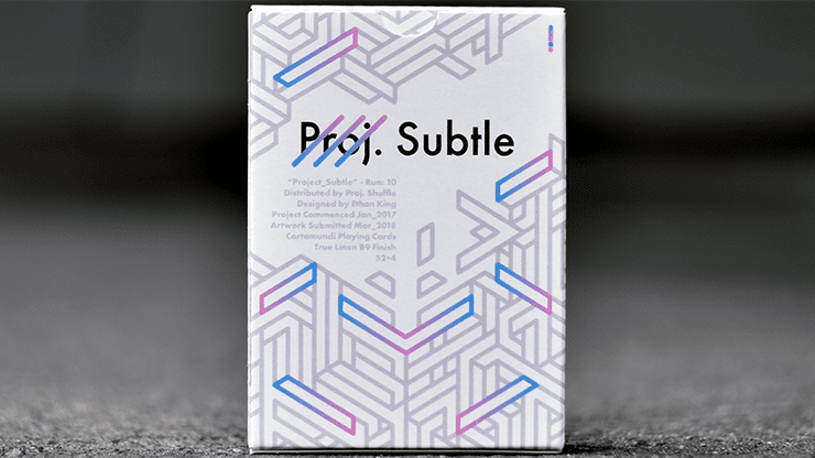 (image for) Subtle Playing Cards by Project Shuffle - Click Image to Close