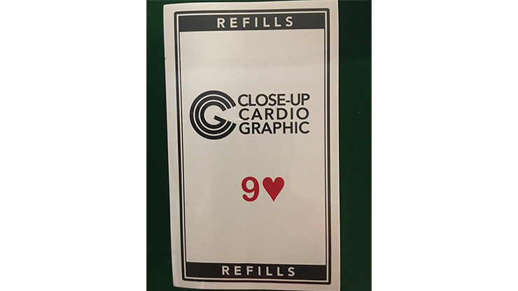 (image for) 9H Refill Close-up Cardiographic by Martin Lewis - Trick - Click Image to Close