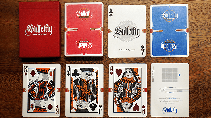 (image for) Bulletfly Playing Cards: Vino Edition - Click Image to Close