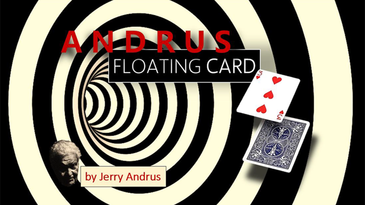 (image for) Andrus Floating Card Red (Gimmicks and Online Instructions) by Jerry Andrus - Trick - Click Image to Close