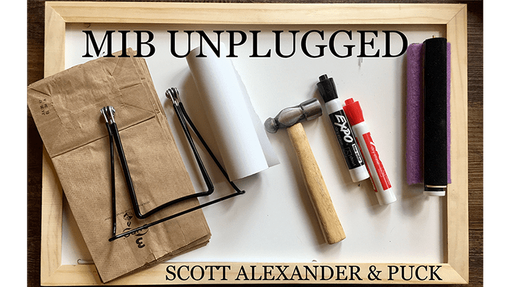 (image for) MIB UNPLUGGED (Gimmicks and Online Instructions) by Scott Alexander & Puck - Trick - Click Image to Close